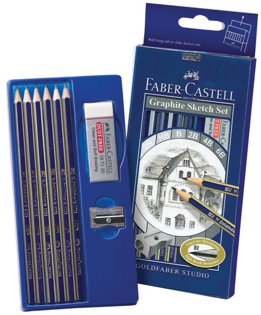 Goldfaber Graphite Sketch 6 Count Set