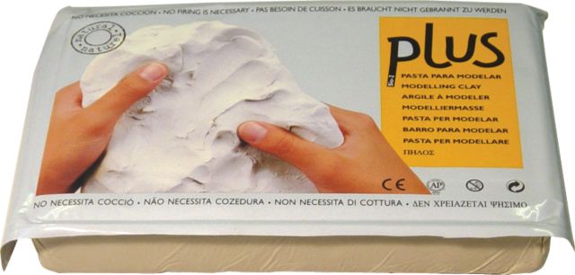 2.2 LB WHITE PLUS AIR DRY CLAY