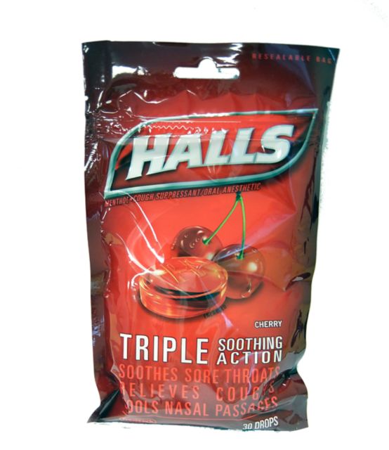 Hall's Cough Drops  Cherry 30ct