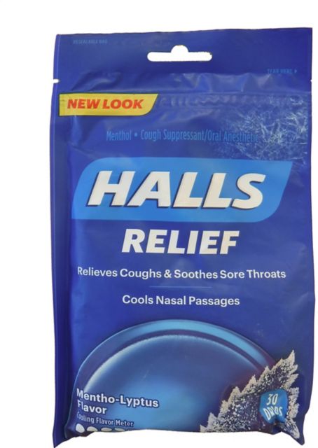 Halls Mentho-Lyptus 30-count Bag