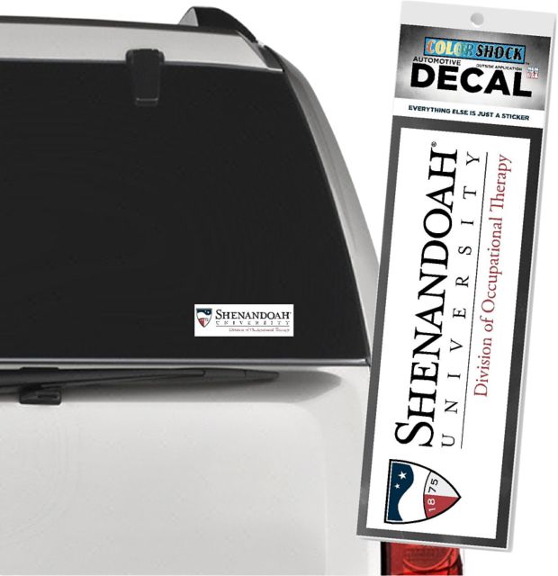 Shenandoah University Division of Occupational Therapy Decal