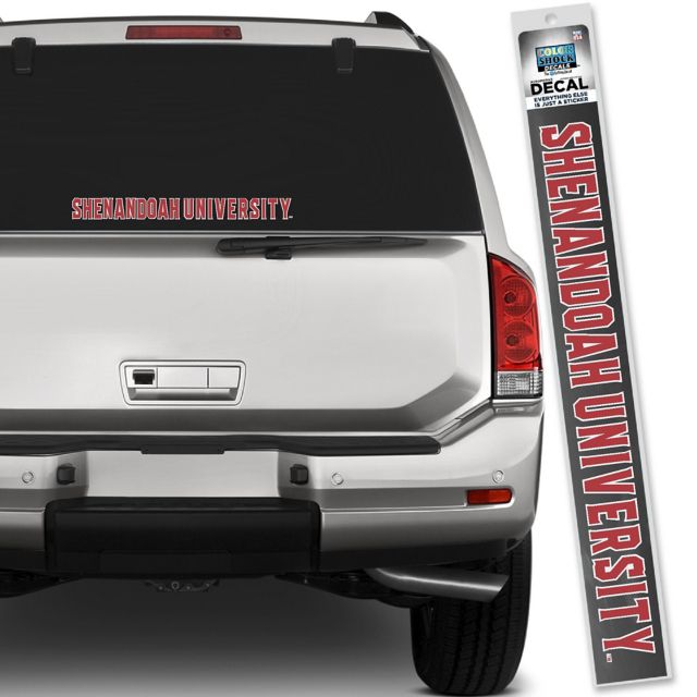 Shenandoah University Strip Decal