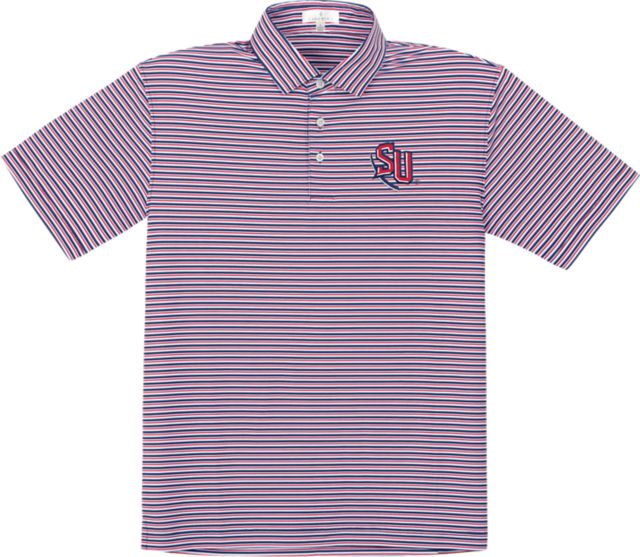 Shenandoah University Performance Stripe Polo