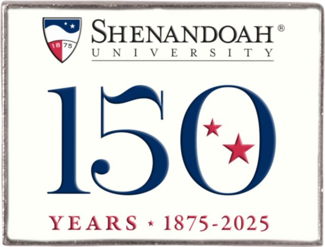 Shenandoah University 150th Anniversary Lapel Pin