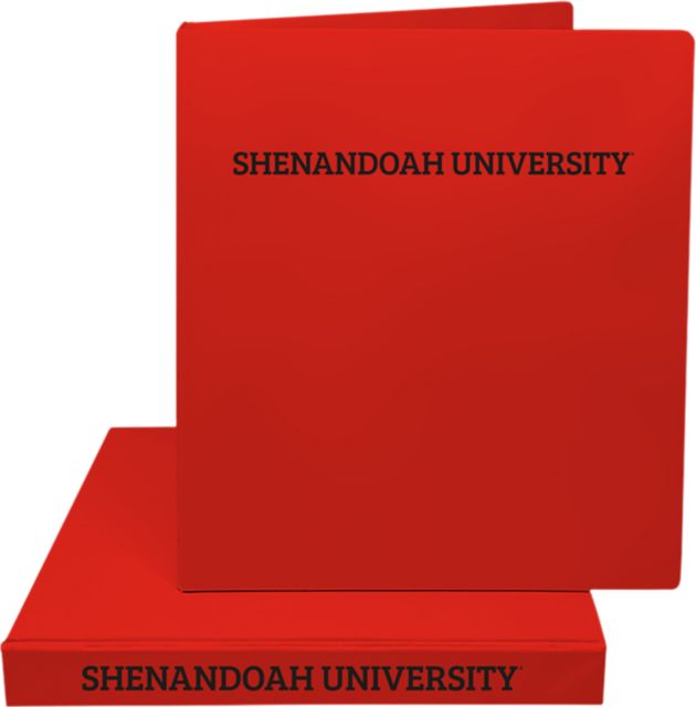 Shenandoah University 1'' Vinyl Binder