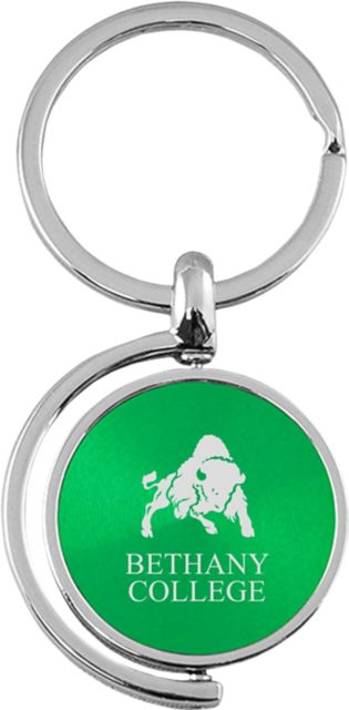 Bethany College Spinner Keychain