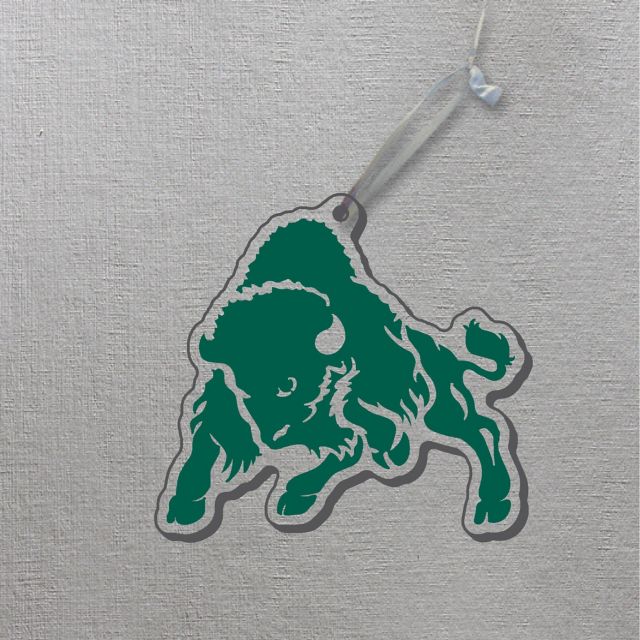 Bethany College Bison 3"x4" Ornament