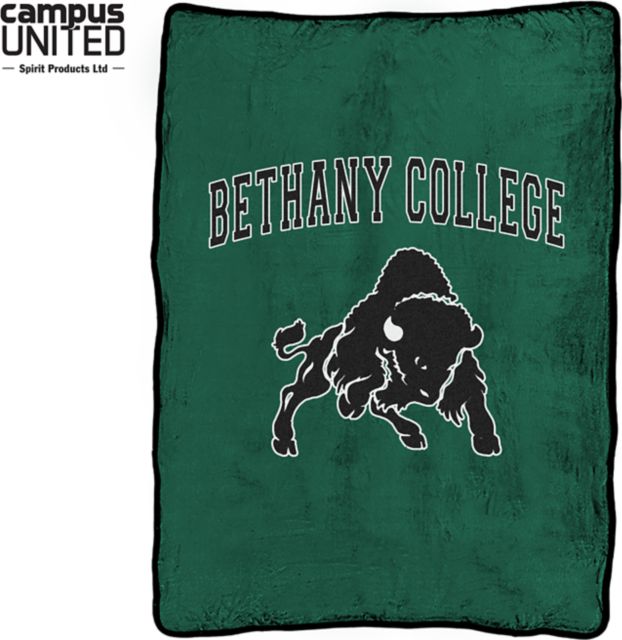 Bethany College Bison Silk Touch Throw Blanket