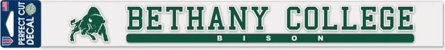 Bethany College Alumni 3'' x 10'' Perfect Cut Decal