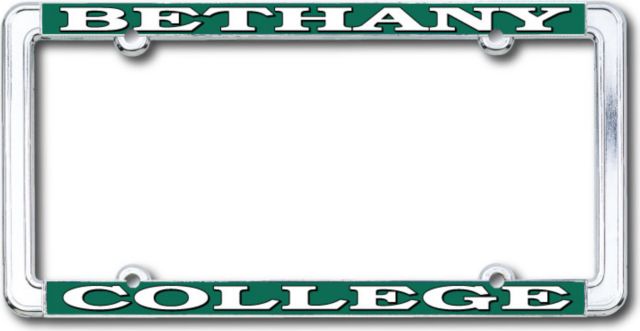 Bethany College License Plate Frame