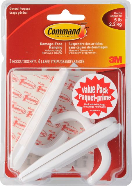 Command Large Hooks Value Pack: Trent University