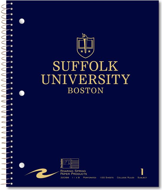 Suffolk University Notebook 100-Sheet