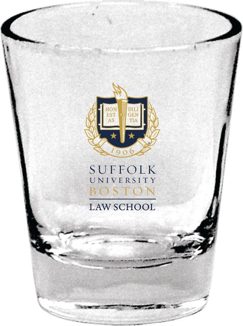 Suffolk University Rams 1.5 oz. Collector's Glass
