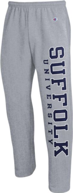 Suffolk University Open Bottom Sweatpants