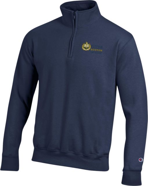 Suffolk University 1/4 Zip Powerblend Jacket