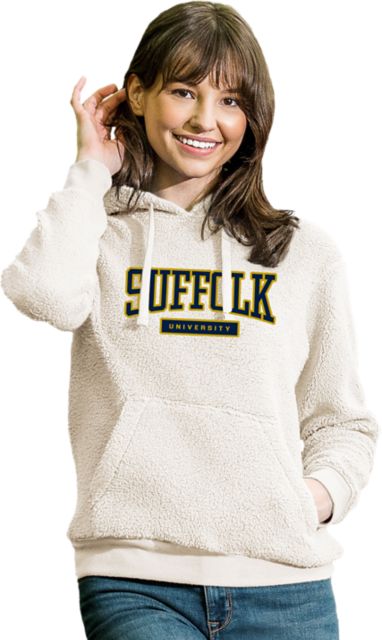 Suffolk University Women's Sherpa Hooded Sweatshirt