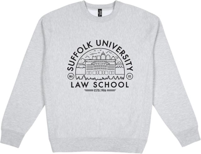 Suffolk University Premium Heavyweight Pullover Fleece Crewneck - ONLINE ONLY
