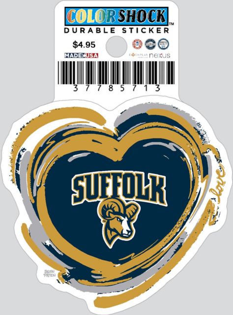 Suffolk University Durable Sticker
