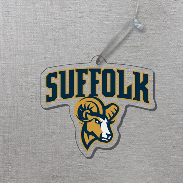 Suffolk University Rams 3x4 Ornament