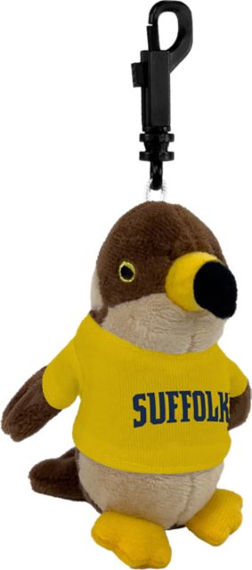 Suffolk University Plush Keychain with Tee