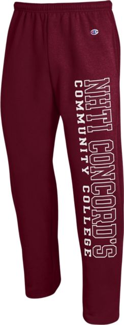 NHTI Concord's Community College Open Bottom Sweatpants