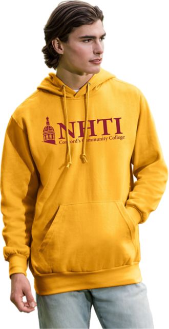 NHTI Concord's Community College Hooded Sweatshirt