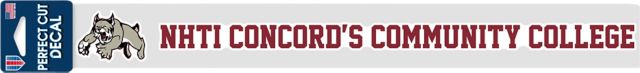 NHTI Concord's Community College Lynx 2x17 Decal