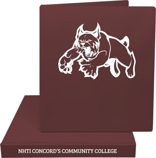NHTI Concord's Community College 1'' Vinyl Binder