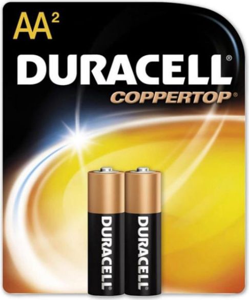 BATTERY 2PK AA DURACELL