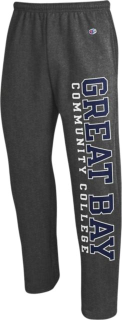 Great Bay Community College Open Bottom Sweatpants