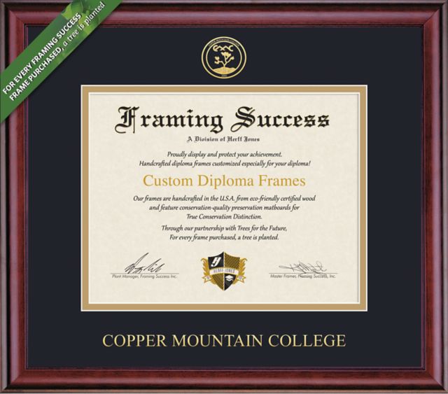 Framing Success Classic 7 x 9 Diploma with Double mat- ONLINE ONLY