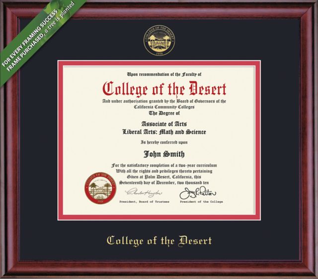 Framing Success Classic 7 x 9 Diploma with Double mat- ONLINE ONLY