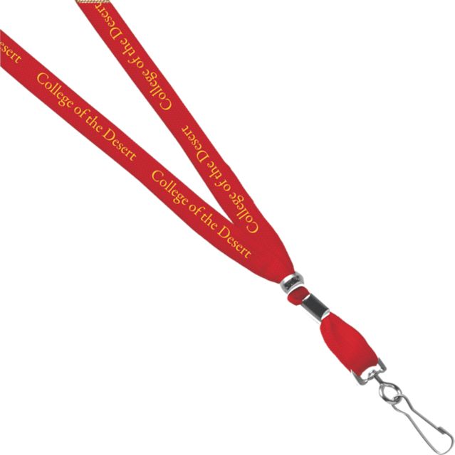 College of the Desert 3/8" Swivel Hook Lanyard
