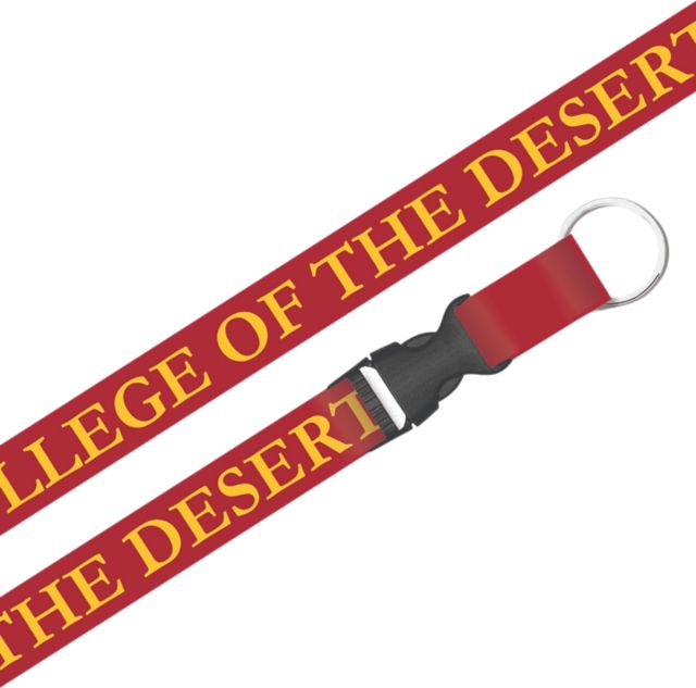College of the Desert Lanyard with Buckle