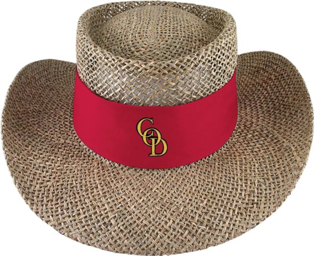 College of the Desert Straw Hat
