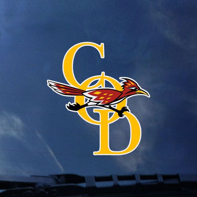 College of the Desert Roadrunners Decal