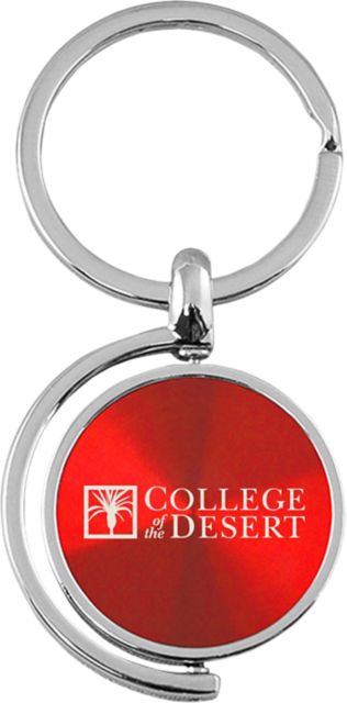 College of the Desert Spinner Key Tag