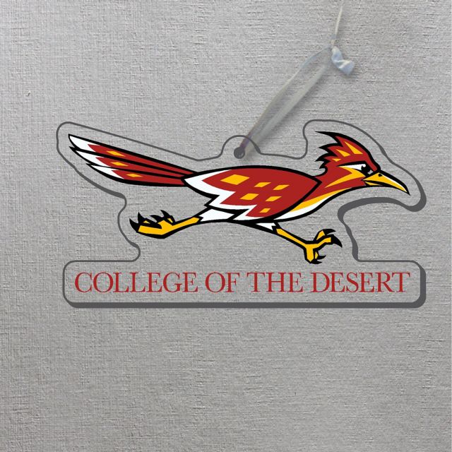 College of the Desert Roadrunners 3"x4" Ornament