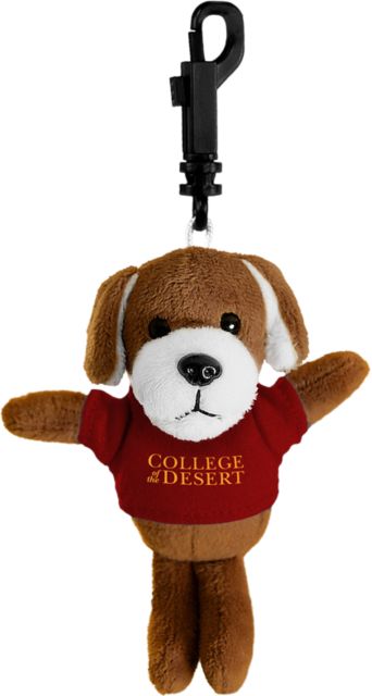 College of the Desert Plush Keychain