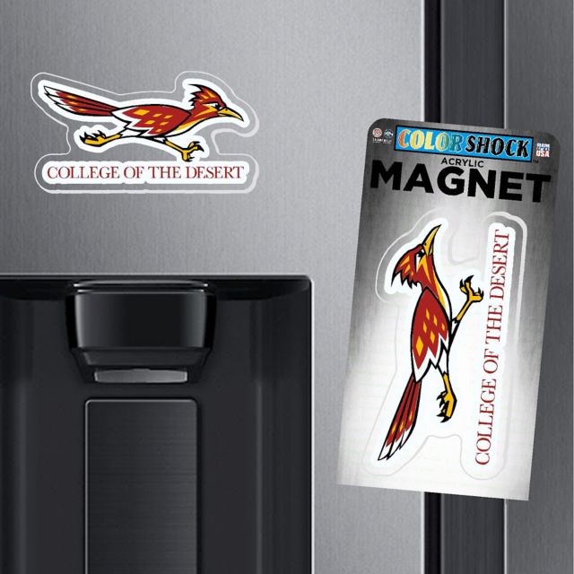 College of the Desert Roadrunners 7" Magnet