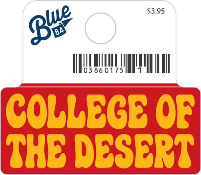 College of the Desert Mini Sticker