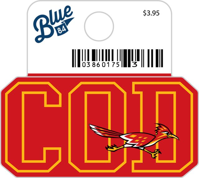 College of the Desert Roadrunners Mini Sticker