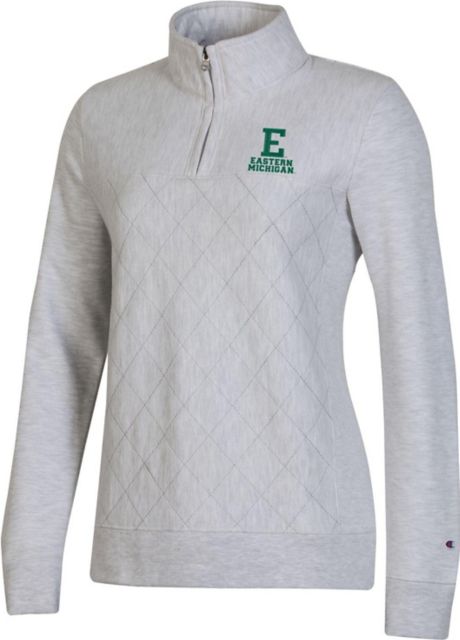 Eastern Michigan University Women's 1/4 Zip Pullover: Eastern 