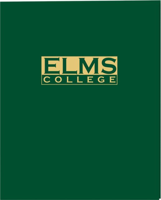 College of Our Lady of the Elms 2 Pocket Folder