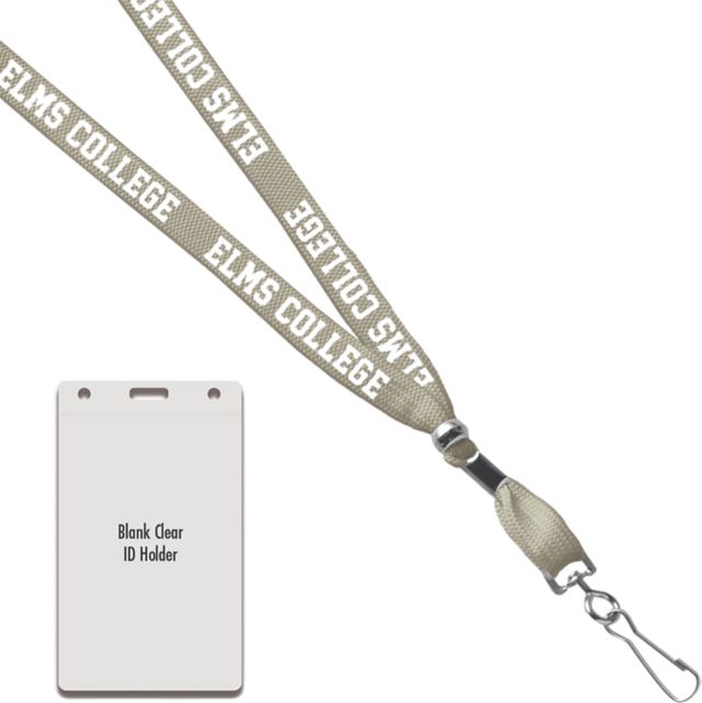 College of Our Lady of the Elms Card Dispenser Lanyard
