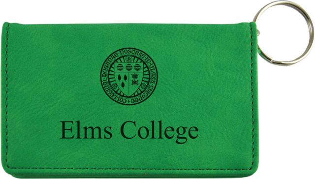 College of Our Lady of the Elms Leather ID Holder