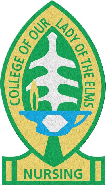 College of Our Lady of the Elms 3 in. Patch