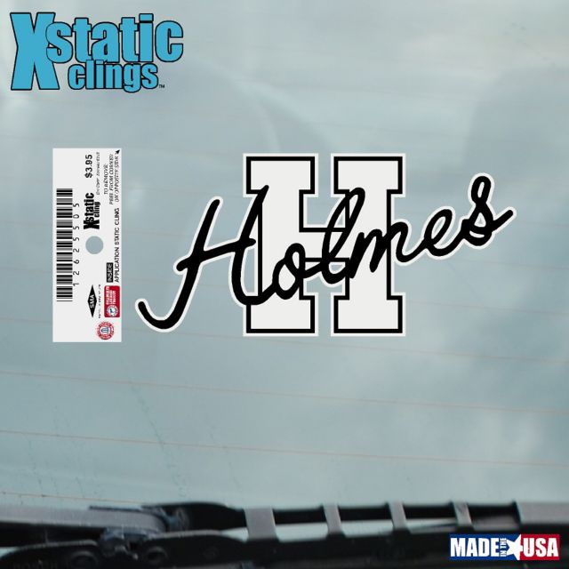 Holmes Community College Cling Decal