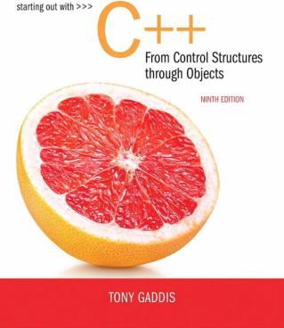 Starting Out with C++ from Control Structures to Objects (w/Bind-in access code)