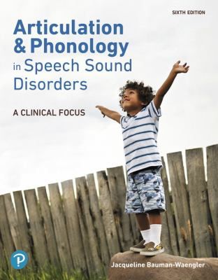 Articulation & Phonology in Speech Sound Disorders